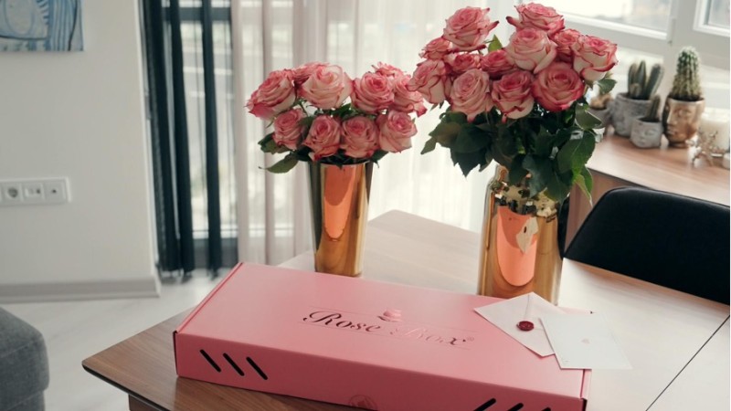 Başlık: Rosebox çiçek - Açıklama: Rosebox anneler günü çiçek