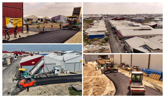 SICAK ASFALT VE PARK YENİLEME ÇALIŞMALARI TARSUS'TA DEVAM EDİYOR