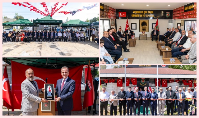 BAŞKAN SEÇER, TÜRKİYE HARP MALULÜ GAZİLER, ŞEHİT DUL VE YETİMLERİ DERNEĞİ MERSİN ŞUBESİ HİZMET BİNASI AÇILIŞ TÖRENİ’NE KATILDI