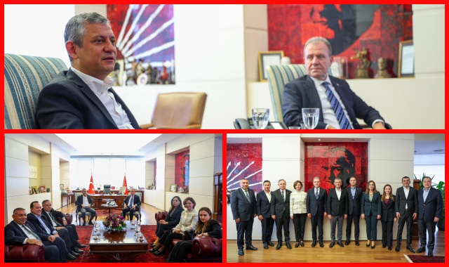 SEÇER,  ÖZEL VE BÜYÜKŞEHİR BELEDİYE BAŞKANLARI İLE BİR ARAYA GELDİ