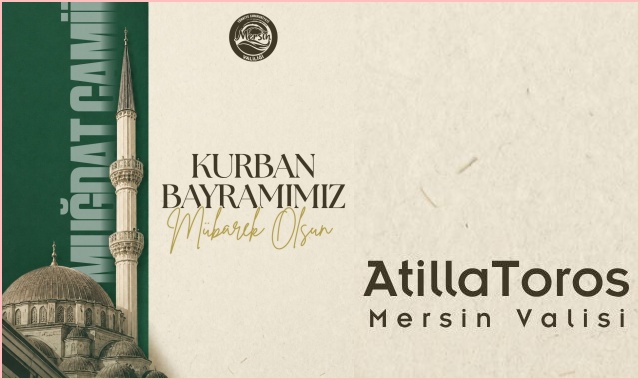 VALİ TOROS, KURBAN BAYRAMI'NI KUTLADI