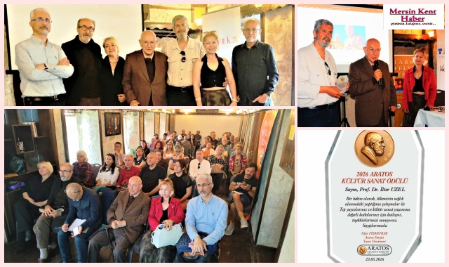 2026 Aratos Kültür Sanat Ödülü Prof. Dr. İlter Uzel’e Verildi