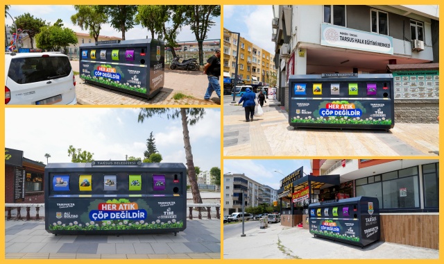 TARSUS’TA GERİ DÖNÜŞÜM HAMLESİ BÜYÜYOR