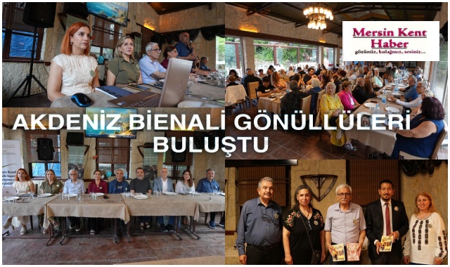 AKDENİZ BİENALİ GÖNÜLLÜLERİ BULUŞTU