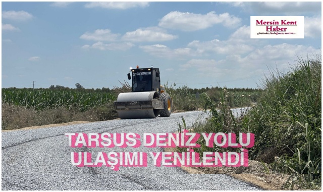 TARSUS DENİZ YOLU  ULAŞIMI YENİLENDİ