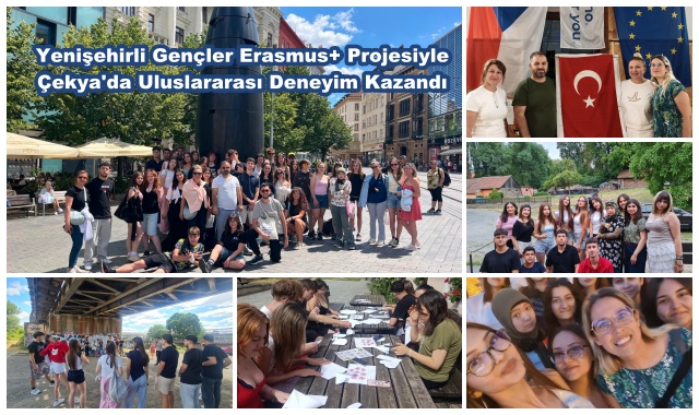 Yenişehirli Gençler Erasmus+ Projesiyle Çekya'da Uluslararası Deneyim Kazandı