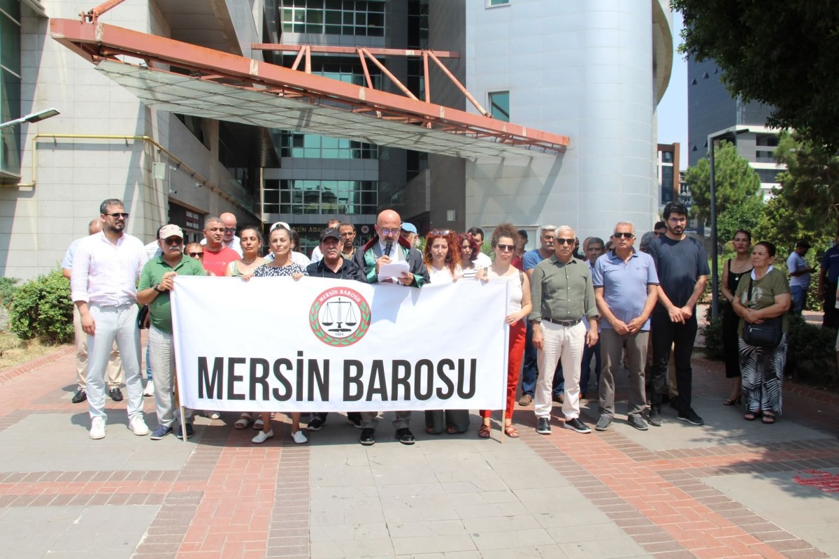 Mersin Barosu Suç Duyurusunda Bulunuldu 