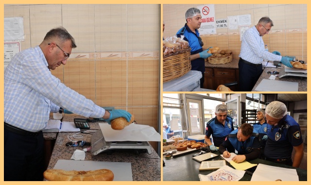 Akdeniz Zabıtası’ndan Kusurlu Fırınlara Ceza