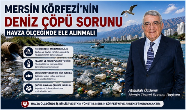 Mersin Körfezi'nin Deniz Çöpü Sorunu