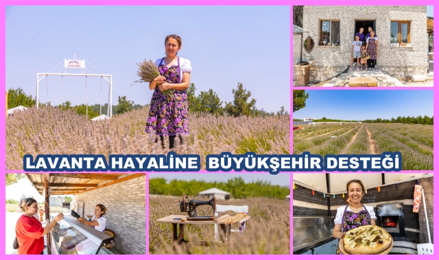LAVANTA HAYALİNE  BÜYÜKŞEHİR DESTEĞİ