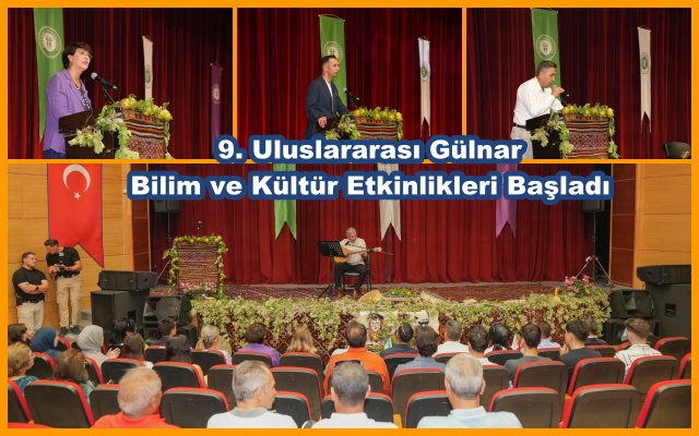 9. Uluslararası Gülnar Bilim ve Kültür Etkinlikleri Başladı