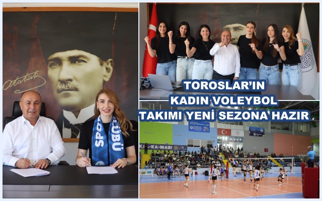 TOROSLAR’IN KADIN VOLEYBOL TAKIMI YENİ SEZONA HAZIR