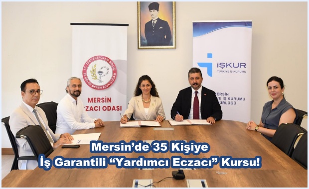 Mersin’de 35 Kişiye İş Garantili “Yardımcı Eczacı” Kursu!
