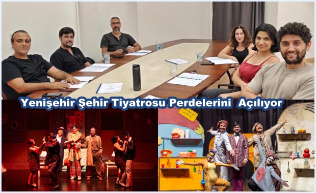  Yenişehir Şehir Tiyatrosu Perdelerini  Açılıyor