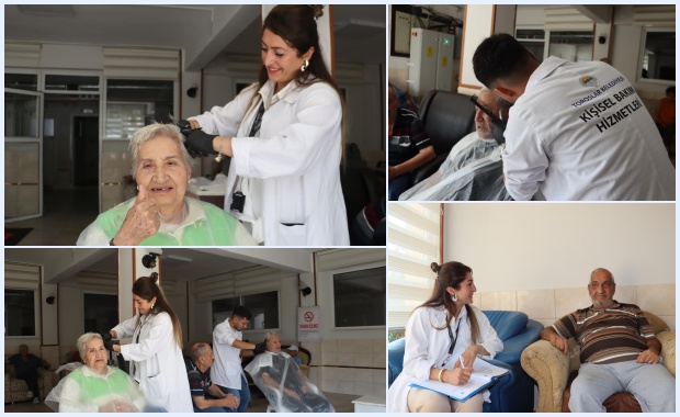 TOROSLAR BELEDİYESİNDEN HUZUREVİ SAKİNLERİNE KİŞİSEL BAKIM HİZMETİ