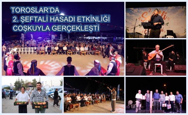 TOROSLAR’DA 2. ŞEFTALİ HASADI ETKİNLİĞİ COŞKUYLA GERÇEKLEŞTİ