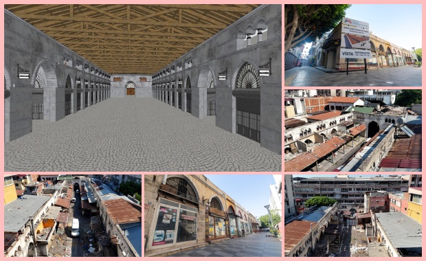 MERSİN KASAPLAR ÇARŞISI’NDA RESTORASYON ÇALIŞMASI 