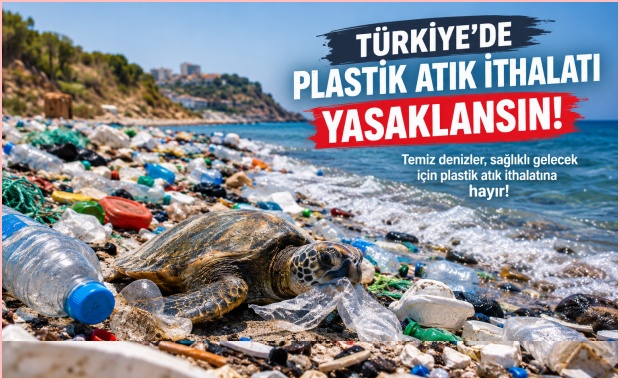 TÜRKİYE’ DE PLASTİK ATIK İTHALATI YASAKLANSIN ÇAĞRISI