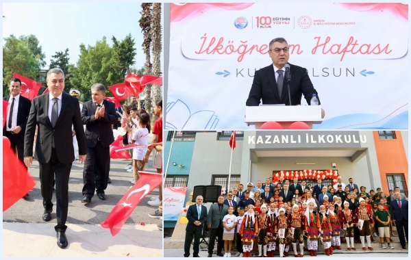 Mersin’de İlköğretim Haftası’nda İlk Zil Vali Toros’tan