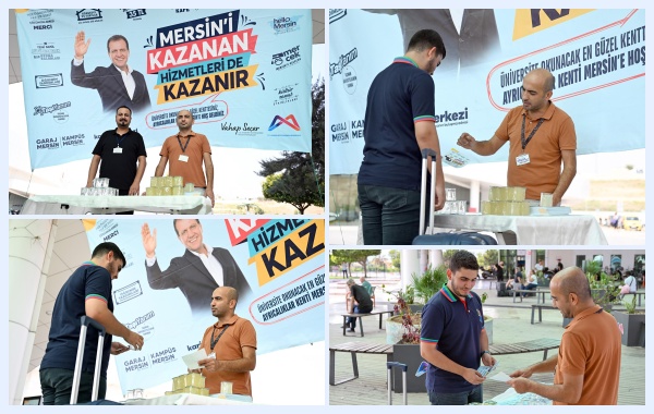 BÜYÜKŞEHİR ÜNİVERSİTE ÖĞRENCİLERİNİ MERSİN VE TARSUS OTOGARLARINDA KARŞILIYOR