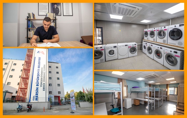BÜYÜKŞEHİR’İN ÖĞRENCİ DOSTU YURTLARI YENİ EĞİTİM YILINA HAZIR