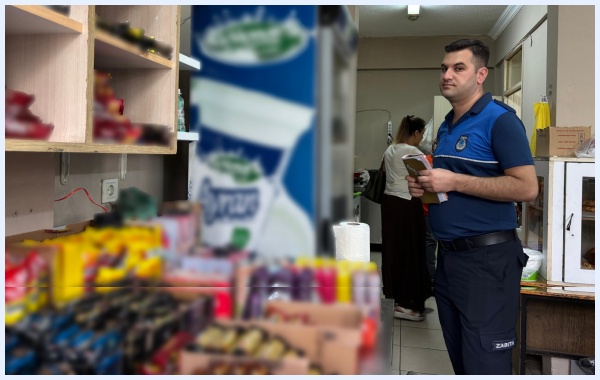 TARSUS'TA OKUL KANTİNLERİNE DENETİM