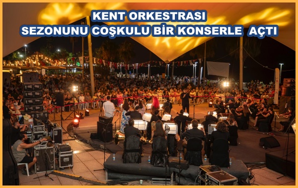 KENT ORKESTRASI SEZONUNU COŞKULU BİR KONSERLE  AÇTI