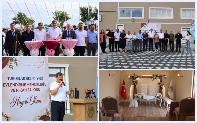 BAŞKAN YILDIZ, YENİ NİKAH SALONUNUN AÇILIŞINI YAPTI