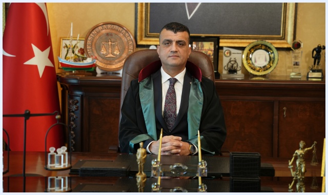 MERSİN BAROSU BAŞKANI ÖZDEMİR: YARGI BAĞIMSIZLIĞI HER KOŞULDA KORUNMALIDIR