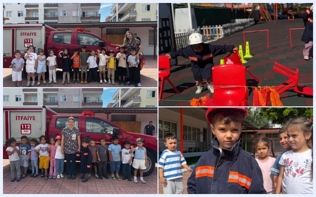 MİNİKLER, AFETLERE KARŞI HAZIRLIKLI OLMAYI ÖĞRENDİ