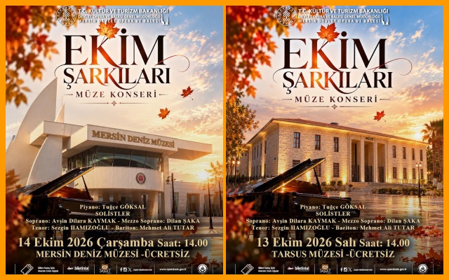 Müze Konserlerinde Ekim Şarkıları