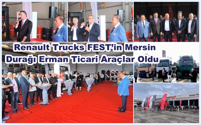 Renault Trucks FEST’in Mersin Durağı Erman Ticari Araçlar Oldu