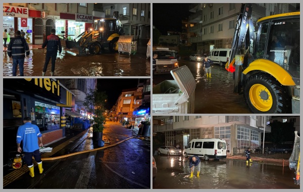 Yenişehir’de Ekipler Gece Boyunca Teyakkuzda