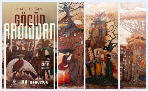 HATİCE DOĞAN’IN “GÖÇÜN ARDINDAN” SERGİSİ