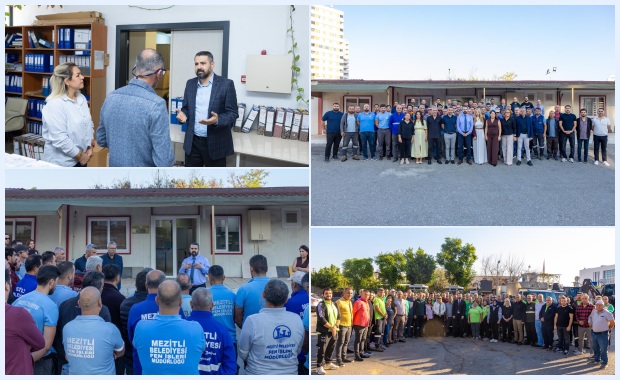 MEZİTLİ BELEDİYE BAŞKAN VEKİLİ SELAĞZI’NDAN PERSONELE ZİYARET