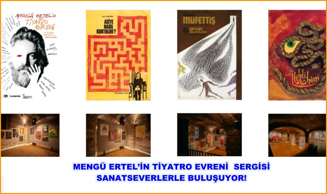MENGÜ ERTEL’İN TİYATRO EVRENİ  SERGİSİ SANATSEVERLERLE BULUŞUYOR!