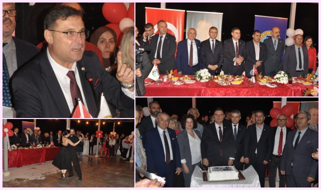 Mersin SMMMO'dan Muhteşem Cumhuriyet Resepsiyonu